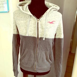 Hollister Zip Up Hoodie Size Small